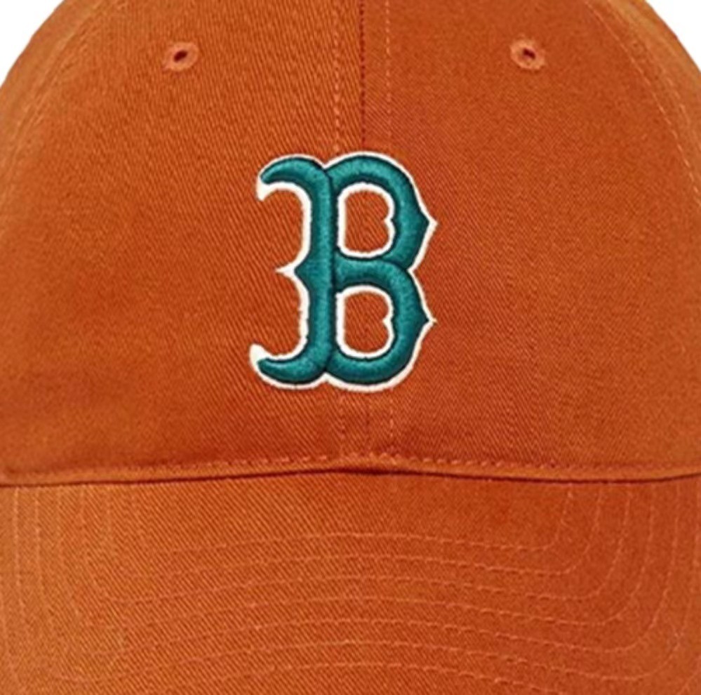 商品MLB|【享贝家】MLB 波士顿红袜队刺绣Logo鸭舌帽 男女同款 橙色 3ACP6601N-43BRS-FREE,价格¥174,第8张图片详细描述