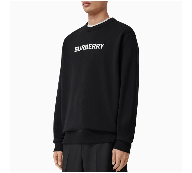 商品Burberry|BURBERRY 黑色男士卫衣/帽衫 8055312,价格¥4922,第5张图片详细描述