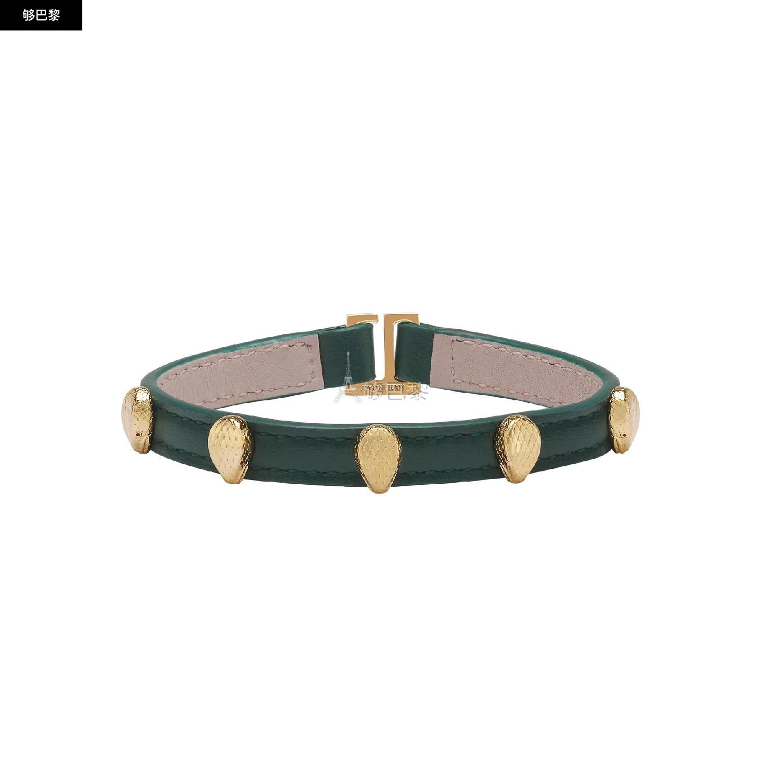 商品BVLGARI|包邮包税【预售7天发货】 BVLGARI宝格丽 23秋冬 女士 手链 SERPENTI FOREVER BRACELET EN CUIR 292349,价格¥3953,第3张图片详细描述