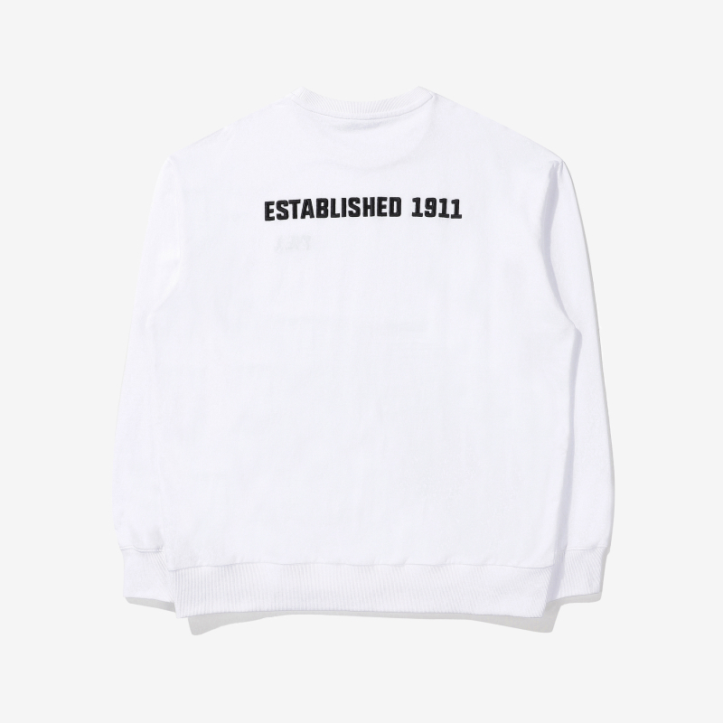 商品Fila|【享贝家】FILAESTABLISHED 1911男士运动休闲卫衣白色/蓝色/绿色/米色FS2POE1111X（特价活动款）,价格¥186,第15张图片详细描述