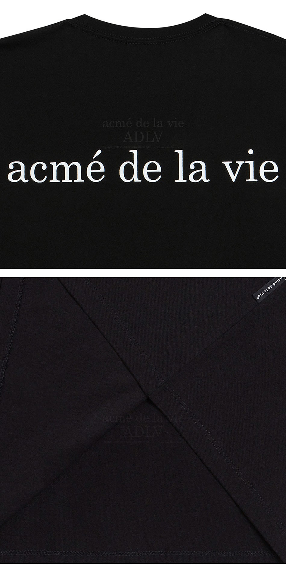 商品Acme de la vie|【享贝家】acme de la vie 甜甜圈男孩图案短袖T恤 男女同款 黑色 ADLV21SS-SSBKBF-DN1,价格¥237,第4张图片详细描述