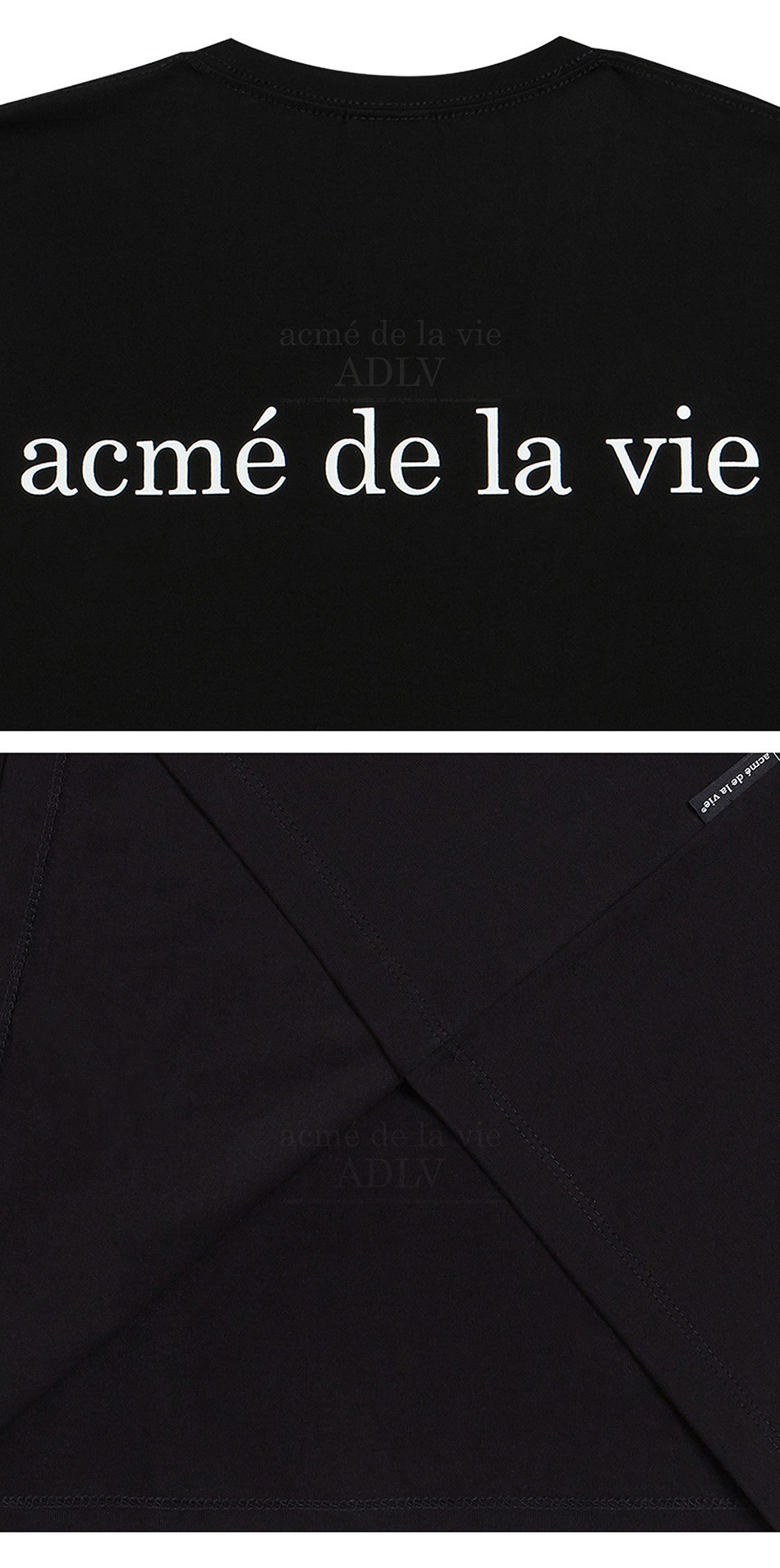 商品Acme de la vie|【享贝家】acme de la vie 甜甜圈男孩图案短袖T恤 男女同款 黑色 ADLV-21SS-SSBKBF-DN1,价格¥237,第6张图片详细描述