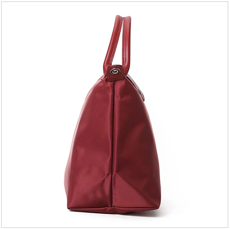 商品[国内直发] Longchamp|Longchamp 珑骧 帆布红色女士手提包 1515578545,价格¥579,第6张图片详细描述