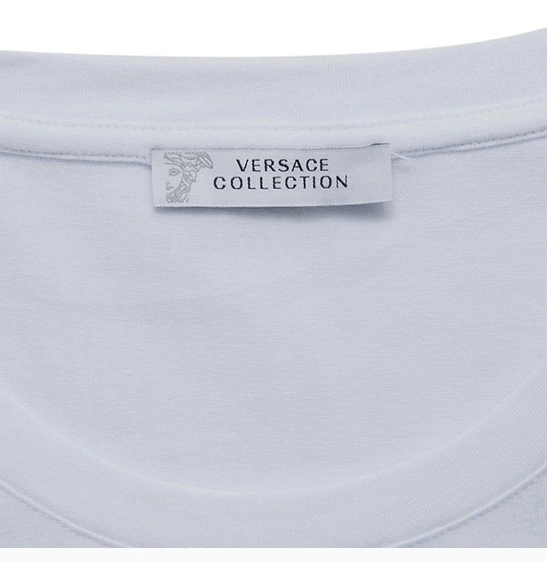 商品[国内直发] Versace|VERSACE COLLECTION 范思哲 男士棉质T恤 V800610-0143-1001,价格¥1239,第6张图片详细描述