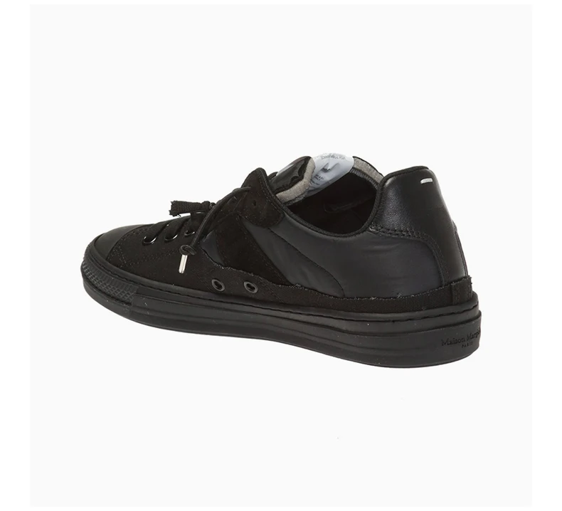 商品MAISON MARGIELA|MAISON MARGIELA 黑色男士帆布鞋 S37WS0480-P2422-T8016,价格¥2115,第5张图片详细描述