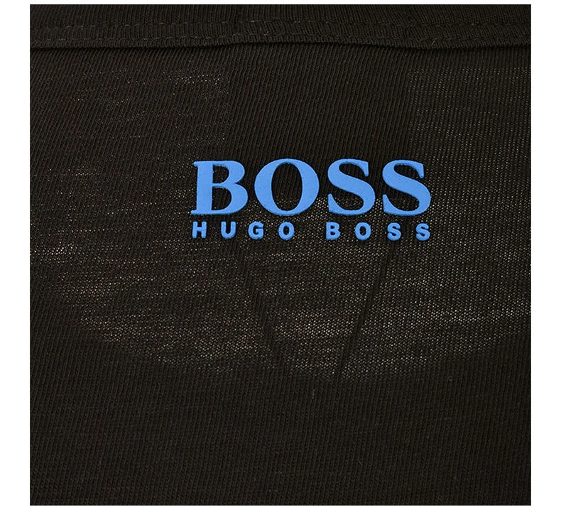 商品Hugo Boss|HUGO BOSS 黑色男士T恤 TEEOS-171-5506-001,价格¥376,第6张图片详细描述