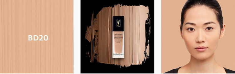 商品Yves Saint Laurent|持久完美无瑕哑光粉底液,价格¥402,第21张图片详细描述