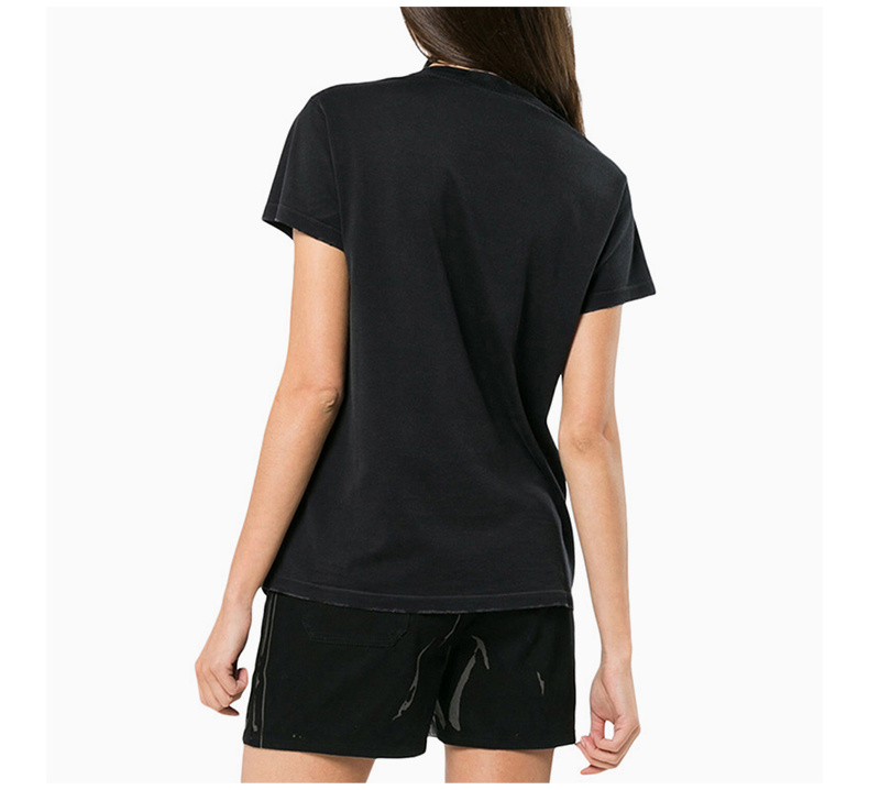 商品Givenchy|Givenchy 纪梵希 女士复古黑色球衣T恤 BW704X3Z0L-001,价格¥2094,第9张图片详细描述