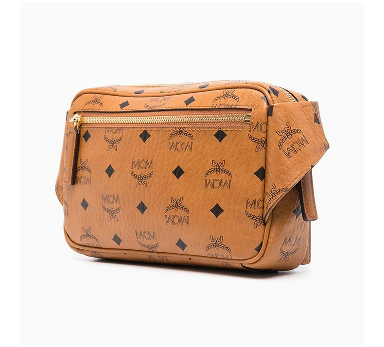 商品[国内直发] MCM|MCM 男棕色男士腰包 MMZBSFI03CO,价格¥4171,第5张图片详细描述