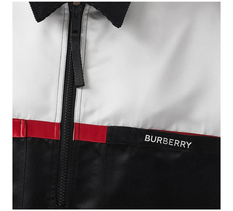 商品Burberry|BURBERRY 拼色女士衬衫 4566933,价格¥4603,第8张图片详细描述