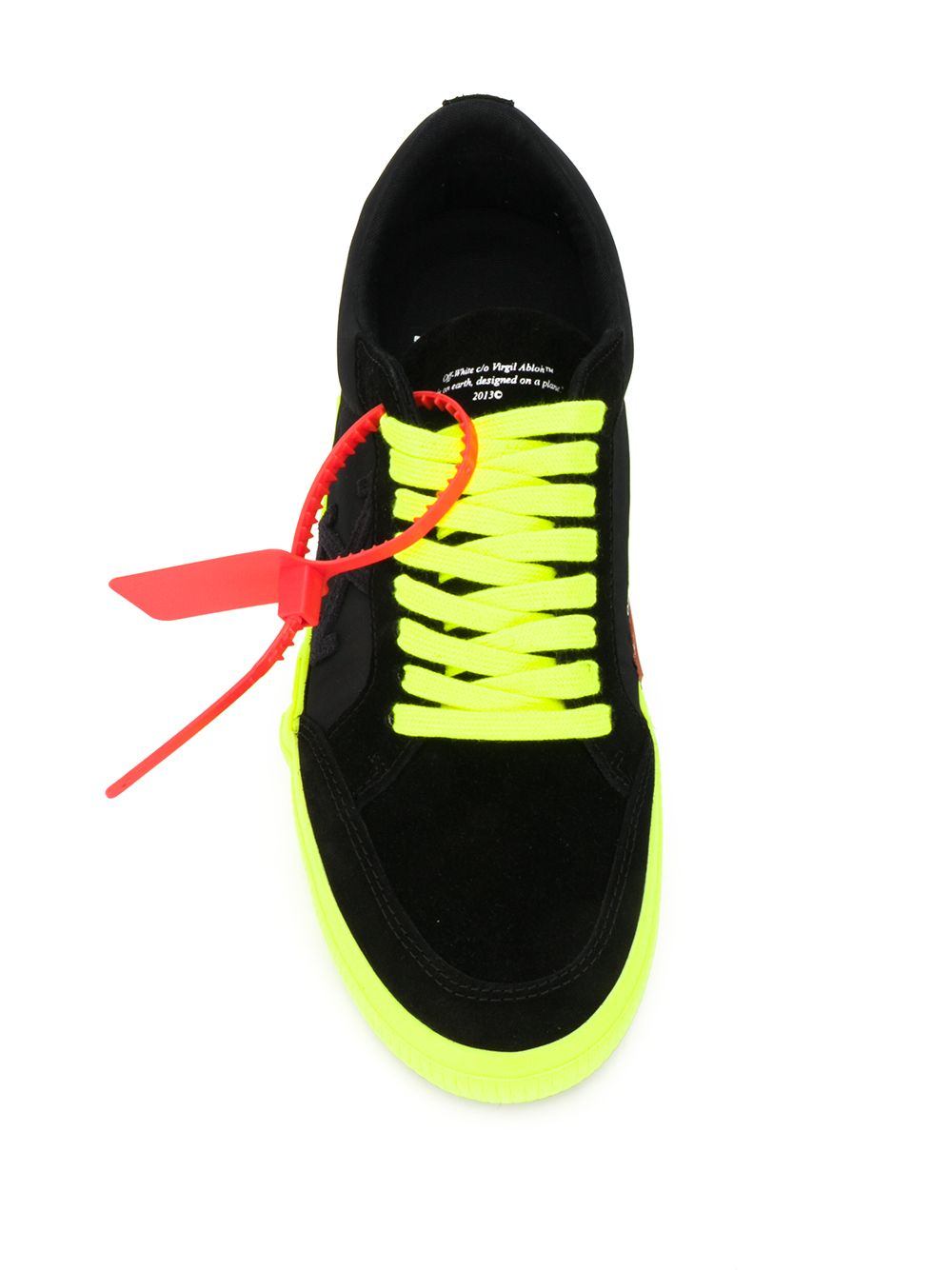 商品Off-White|男黑低帮箭头帆布鞋 OMIA085S20D39039-106238 （澳门仓发货）,价格¥1992,第1张图片详细描述