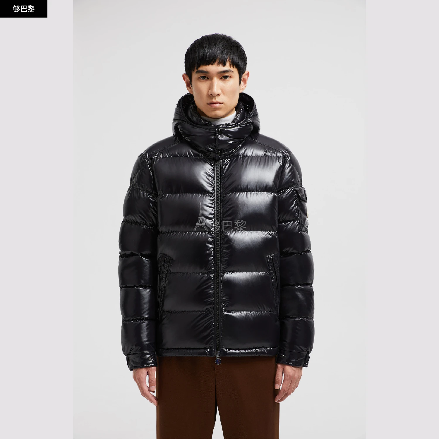 商品Moncler|【预售】 MONCLER 盟可睐 25春夏 男士 羽绒服 Moncler Maya短款男士羽绒服夹克外套 I20911A5360068950999 ,价格¥12390,第4张图片详细描述