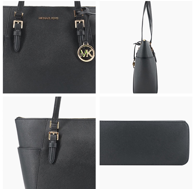 商品Michael Kors|迈克.科尔斯CHARLOOTE 大号女士牛皮革单肩手提tote包,价格¥1231,第5张图片详细描述