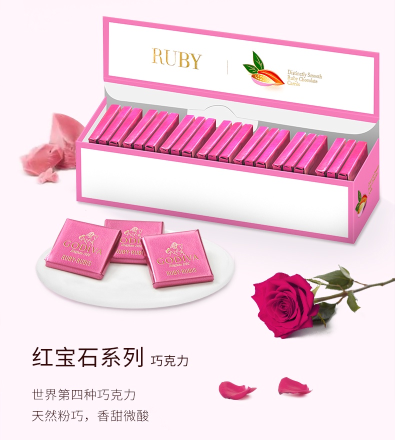 商品[国内直发] Godiva|歌帝梵72%85%可可黑巧克力21片比利时进口零食,价格¥414,第11张图片详细描述