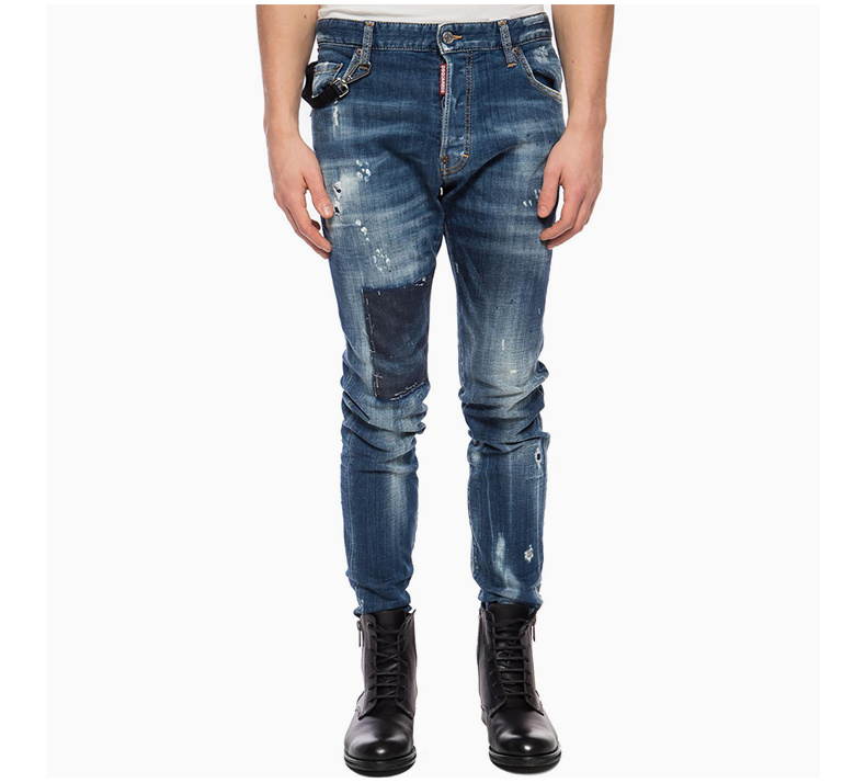 商品[国内直发] DSQUARED2|Dsquared2 D二次方 男装牛仔褲 S74LB0487-S30342-470,价格¥3864,第5张图片详细描述