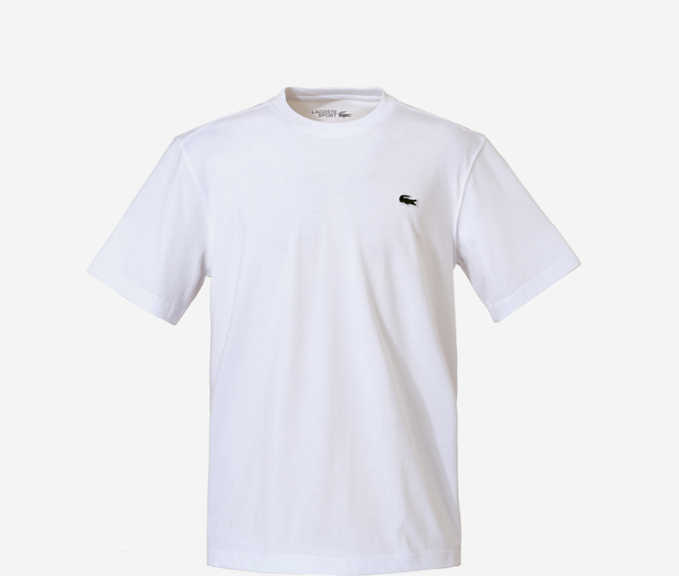 商品Lacoste|【Brilliant|包邮包税】法国鳄鱼 UNI BASIC ROUND T   短袖T恤  TH7618-53G 001,价格¥428,第2张图片详细描述