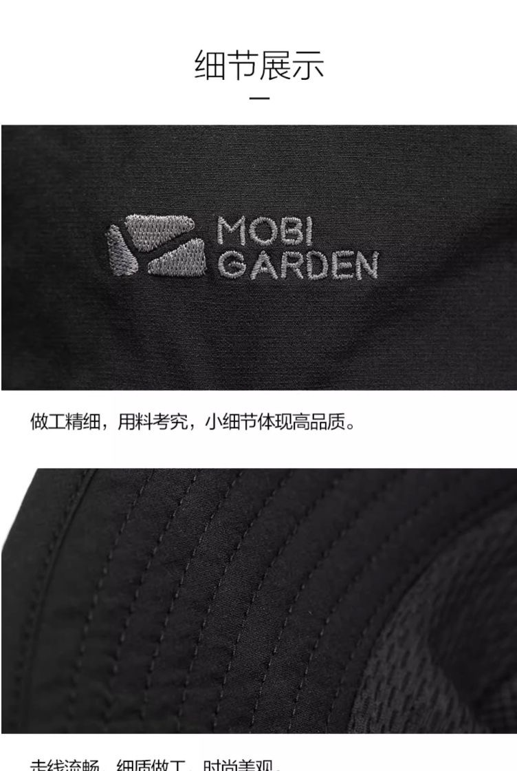 商品[国内直发] MobiGarden|户外钓鱼帽防紫外线登山帽渔夫帽防晒夏季透气遮阳帽,价格¥105,第19张图片详细描述