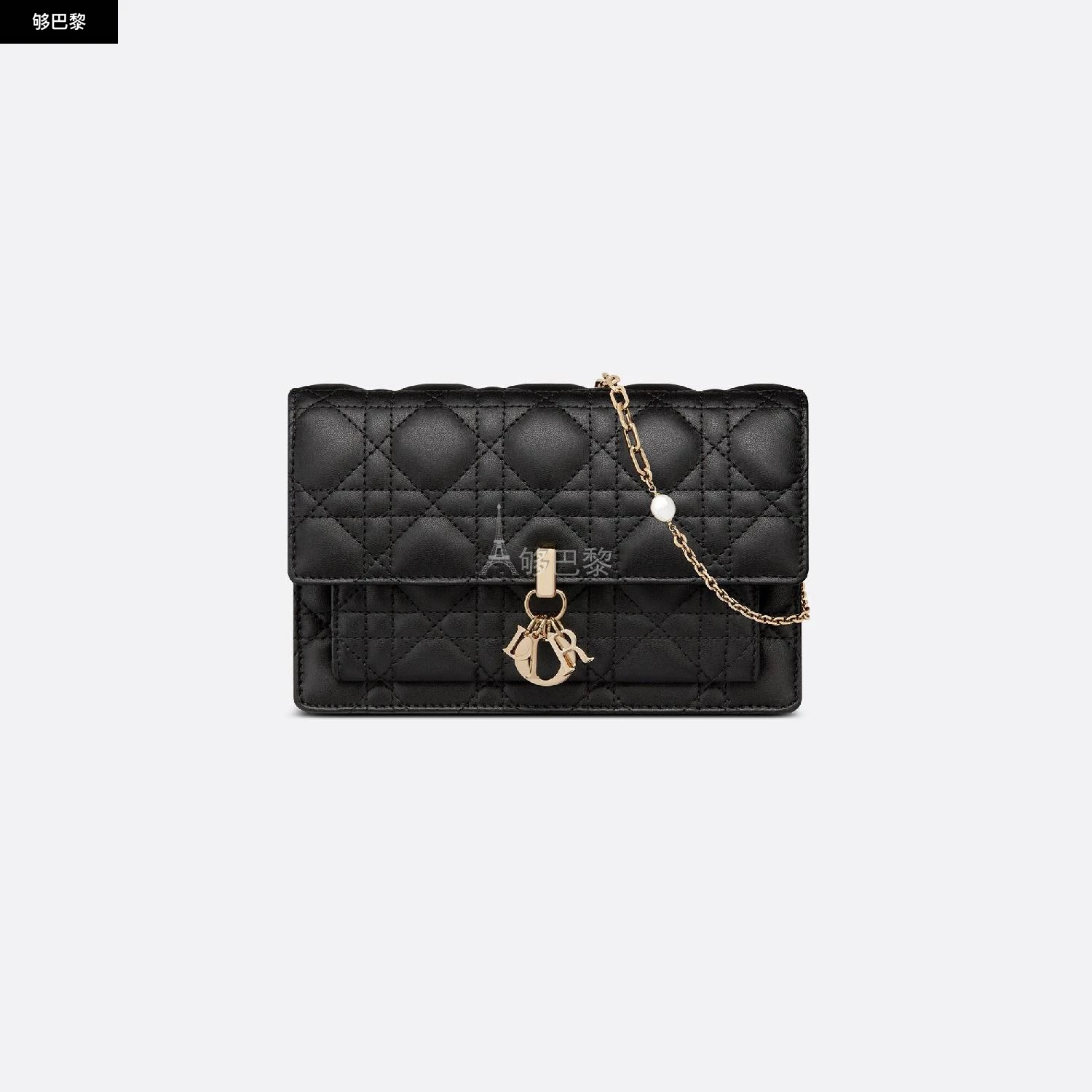 商品Dior|【预售】 迪奥 24秋冬 女士 单肩包 Lady Dior 链条手袋 S0937ONMJ_M900,价格¥19816,第2张图片详细描述