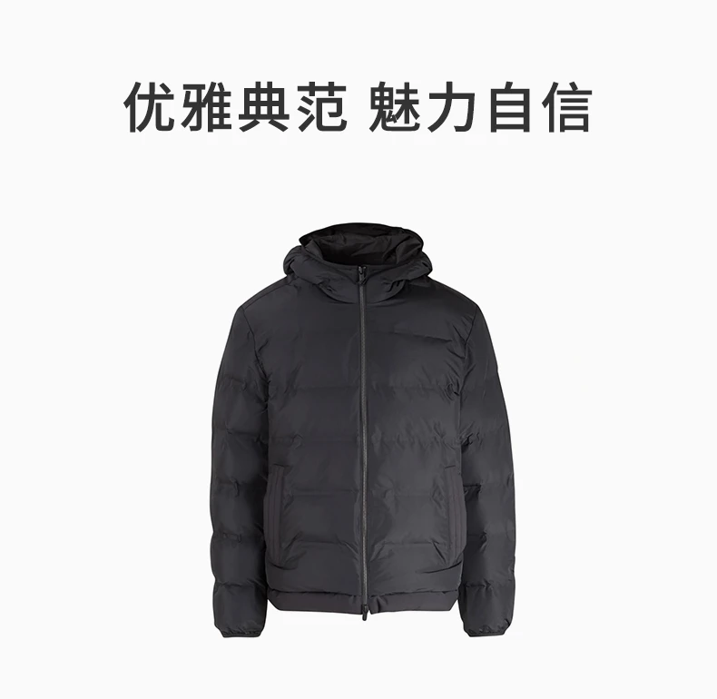 商品Zegna|Z ZEGNA 男士黑色羽绒服 VY011-ZZ082-K09,价格¥3353,第1张图片详细描述