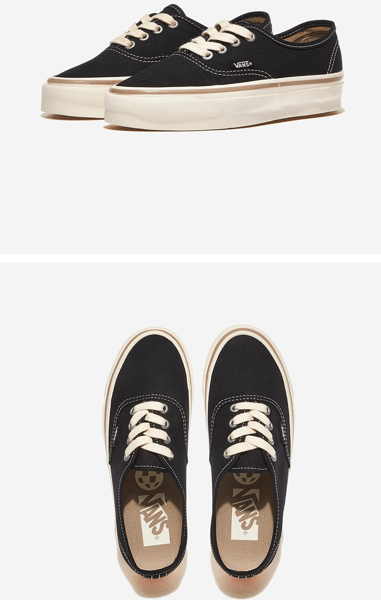 商品【预售商品15天发货】 Vans|【Brilliant|包邮包税】万斯 AUTHENTIC REISSUE 44  休闲鞋 帆布鞋  VN000CT71KP BLACK/MARSHMALLOW,价格¥315,第3张图片详细描述