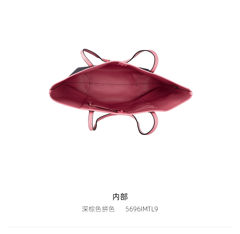 商品Coach| 蔻驰新款女士时尚单肩手提托特包多色 冰川白,价格¥1661,第25张图片详细描述