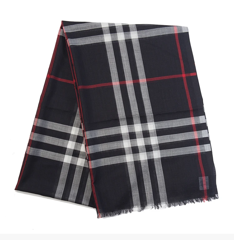 商品Burberry|BURBERRY 格纹男士围巾 8015406,价格¥1975,第5张图片详细描述