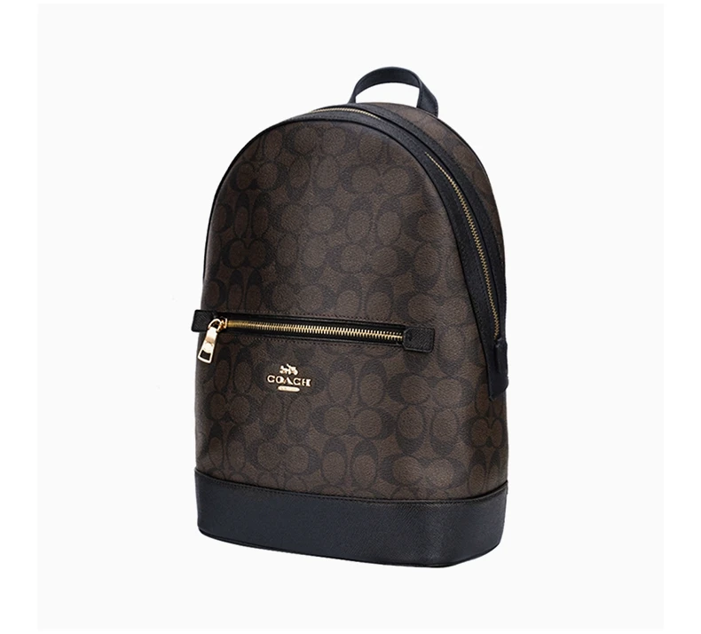 商品[国内直发] Coach|Coach 棕色印花中性双肩包 C5679IMAA8,价格¥1666,第5张图片详细描述