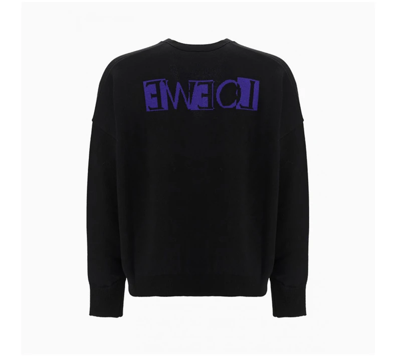 商品Loewe|LOEWE 男士黑色羊毛开衫 H526Y16K22-8930,价格¥4089,第5张图片详细描述