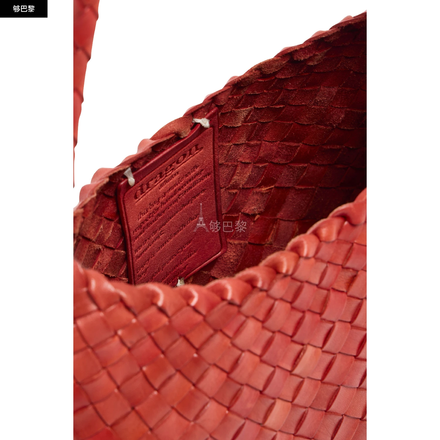 商品DRAGON DIFFUSION|【预售】 女士 手提包 Rosanna 手提包  8943/Poppy Red DRASG4R5RED ,价格¥3685,第6张图片详细描述