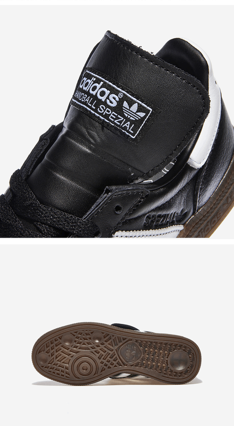 商品【预售商品15天发货】 Adidas|【Brilliant|包邮包税】阿迪达斯 HANDBALL SPEZIAL  休闲鞋 运动鞋  IH2290 CBLACK/FTWWHT/GUM5,价格¥453,第6张图片详细描述