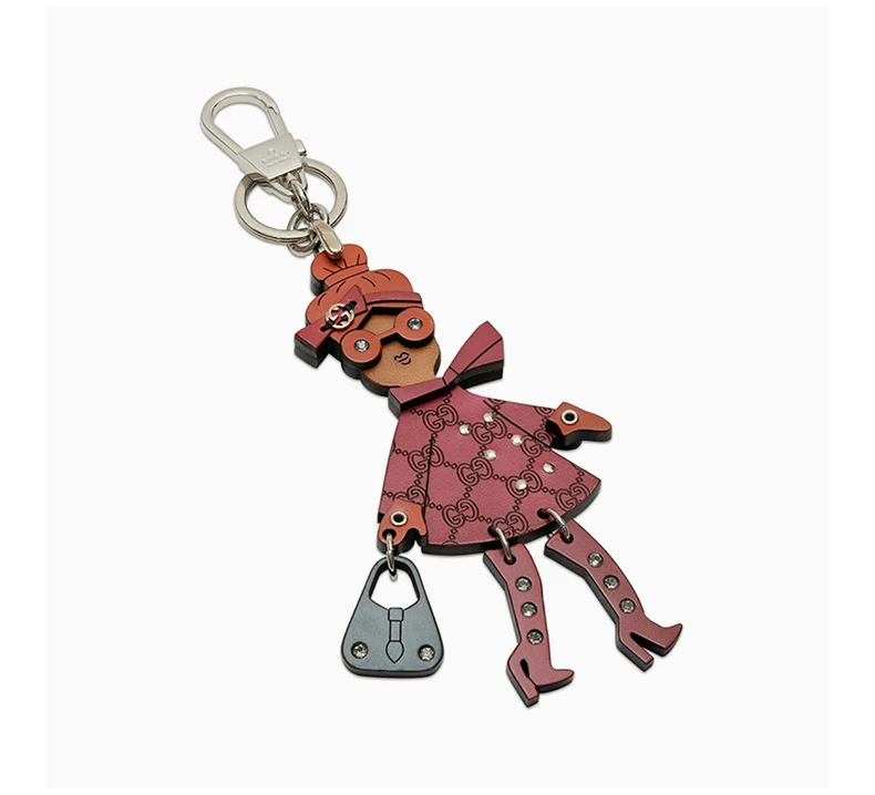 商品Gucci|GUCCI 娃娃钥匙扣粉色 389046-BGZ6N-8462,价格¥1476,第4张图片详细描述