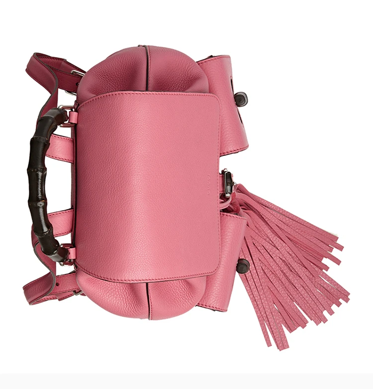 商品[国内直发] Gucci|GUCCI 粉色女士双肩包 370833-A7M0N-5528,价格¥18202,第8张图片详细描述