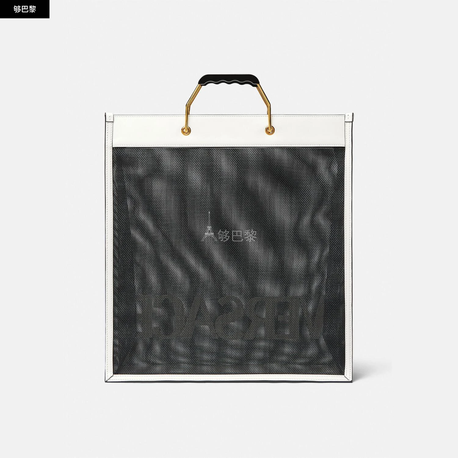 商品Versace|【预售】 范思哲 25春夏 男士 手提包 VERSACE SHOPPER托特包 1008924-1A06406_2WF4V ,价格¥13263,第6张图片详细描述