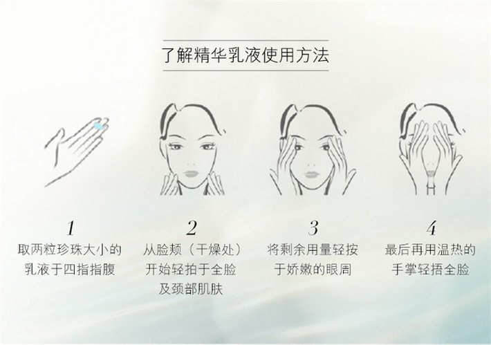 商品La Mer|海蓝之谜 精华乳液 安抚舒缓 丰盈润泽 触手即化 50ml,价格¥1390,第4张图片详细描述