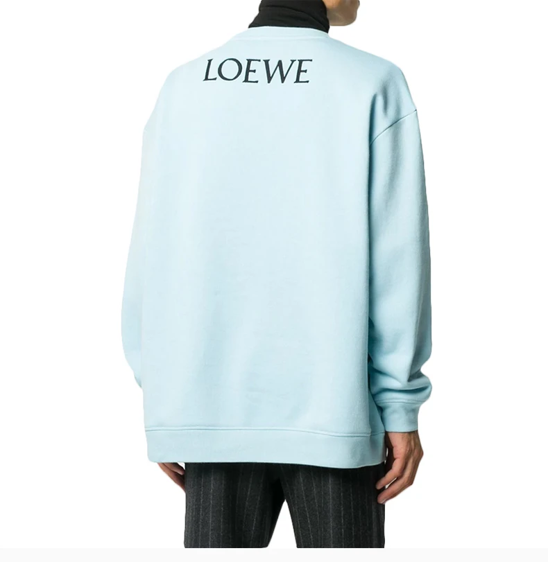 商品[国内直发] Loewe|LOEWE 蓝色男士卫衣/帽衫 H526341XB2-6410,价格¥5139,第7张图片详细描述