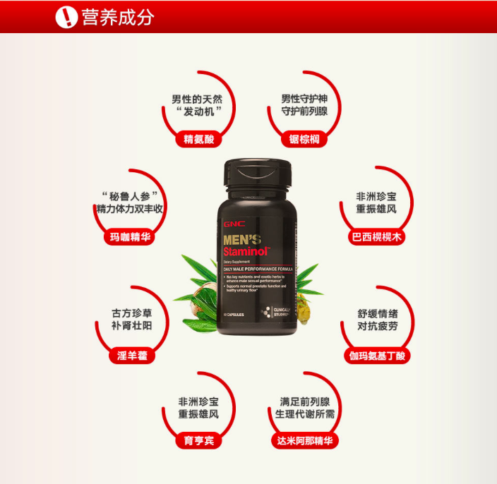 商品GNC|精氨酸复合片,价格¥135,第3张图片详细描述