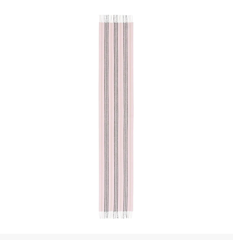 商品Burberry|Burberry 男士粉色流苏围巾  8019207,价格¥1812,第5张图片详细描述
