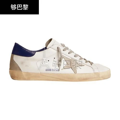 商品Golden Goose|【特惠9.0折】包邮包税【预售7天发货】 GOLDEN GOOSE 23秋冬 男士 休闲运动鞋 Super-star 运动鞋 GOG6V5SCWHT,价格¥4256,第3张图片详细描述