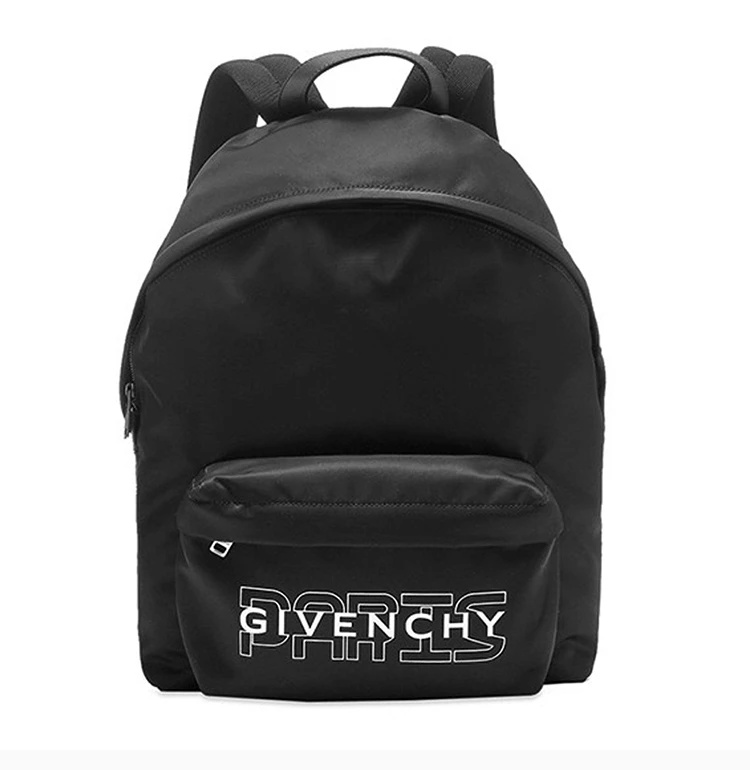 商品[国内直发] Givenchy|Givenchy纪梵希 尼龙LOGO印花双肩包旅行背包 BK500JK0RG-001,价格¥7184,第4张图片详细描述