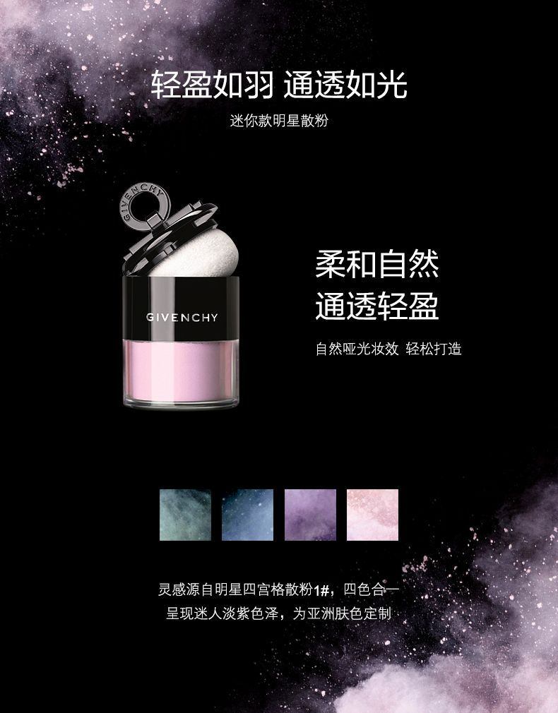 商品Givenchy|纪梵希 蘑菇头散粉便携装蜜粉 8.5g 控油遮瑕 柔光滤镜妆效 持久精致底妆,价格¥267,第3张图片详细描述