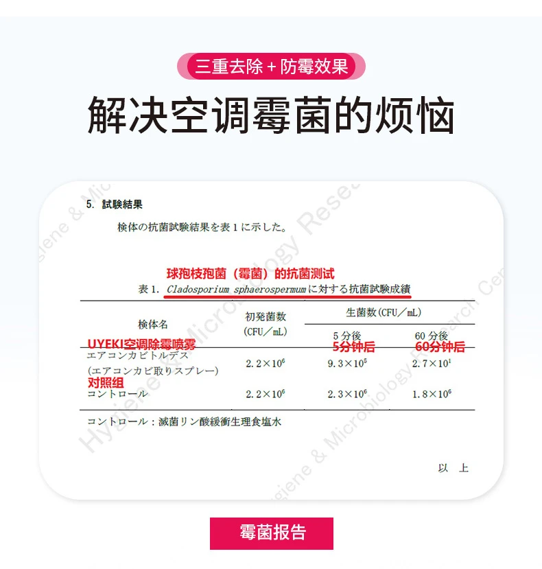 商品[国内直发] UYEKI|车用空调喷雾100ml,价格¥79,第5张图片详细描述