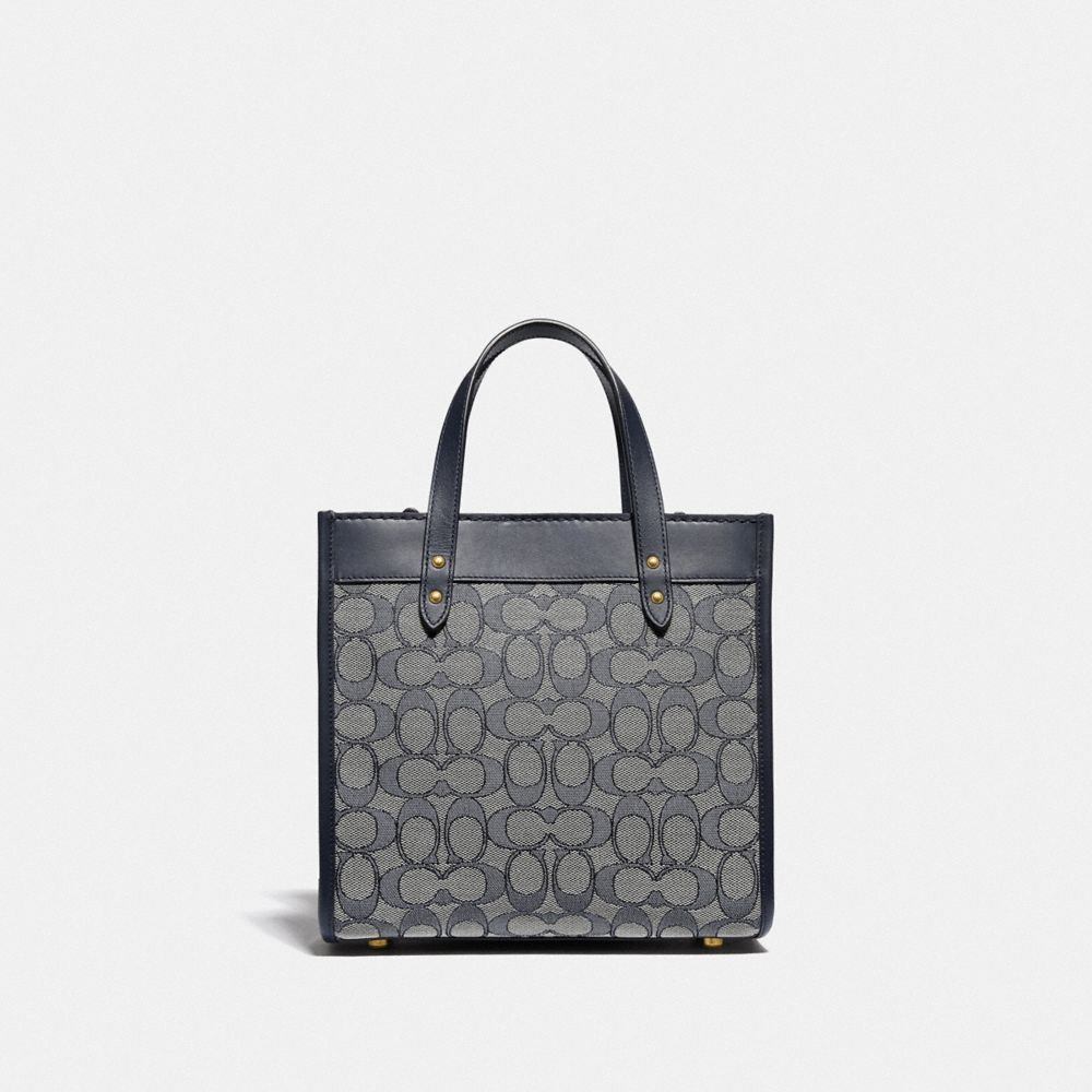 商品[国内直发] Coach|蔻驰女士 经典标志印花托特包小号手提单肩斜挎包CF404 IMOT4,价格¥972,第17张图片详细描述