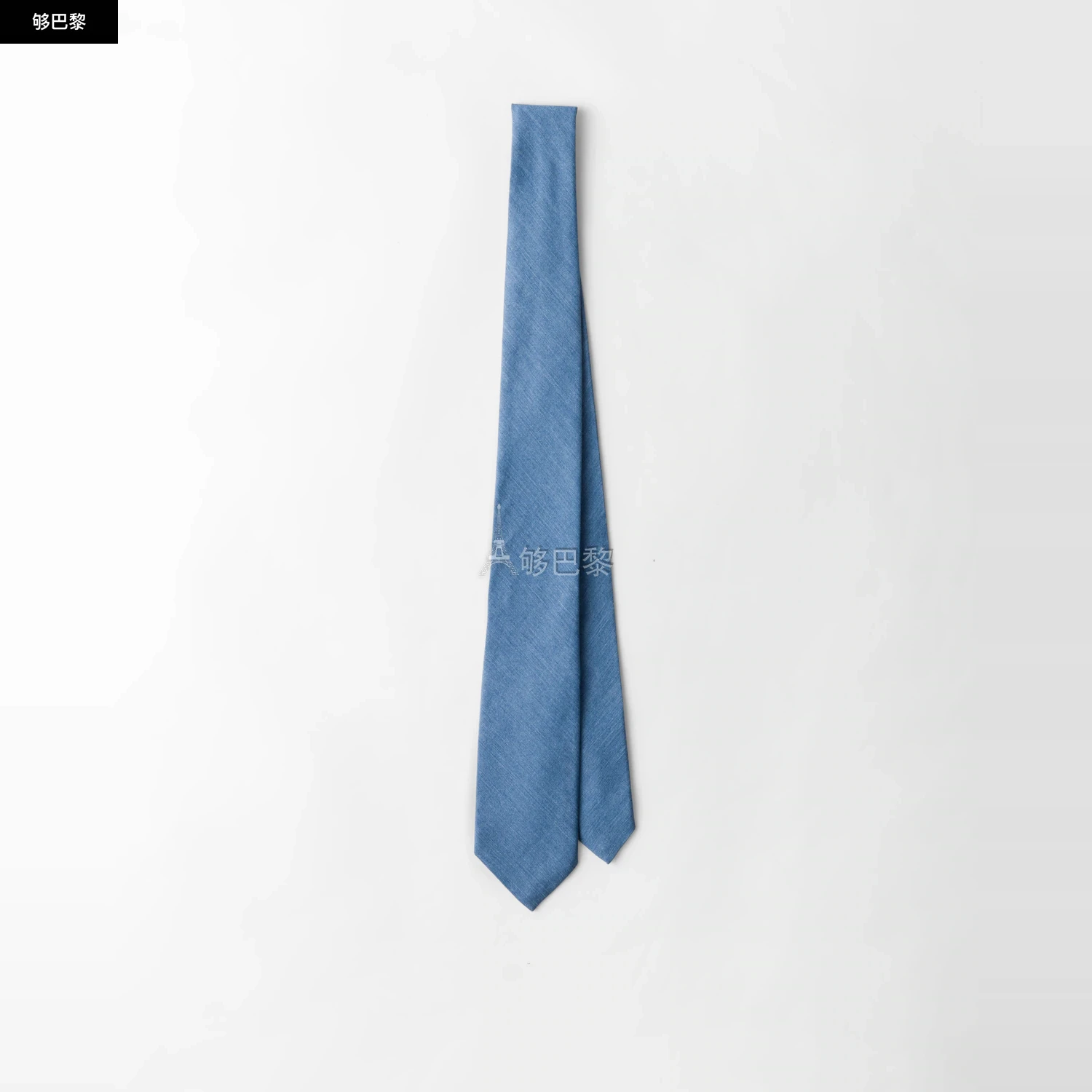 商品Prada|【预售】 普拉达 25春夏 男士 领带 棉质领带 UCR77_15LI_F0V3N_S_OOO ,价格¥2950,第2张图片详细描述