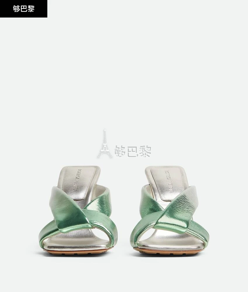 商品Bottega Veneta|【预售】 BV葆蝶家 25春夏 女士 中跟凉鞋 Mule Riva 827612V5FN08131 ,价格¥9348,第6张图片详细描述