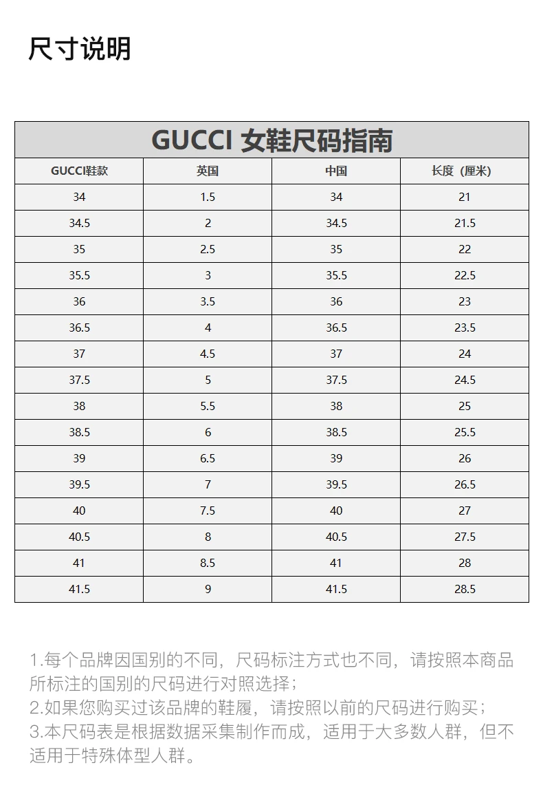 商品[国内直发] Gucci|GUCCI 古驰 女士高跟鞋 575846-98E30-9137,价格¥2845,第3张图片详细描述