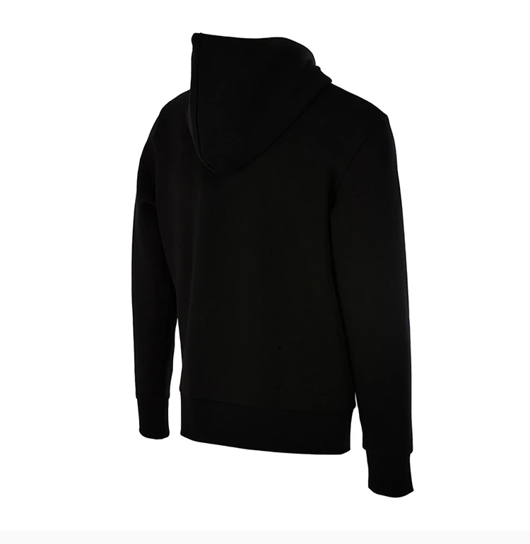 商品Hugo Boss|Hugo Boss 雨果博斯 男士黑色棉质经典logo套头运动衫连帽卫衣 SLY-50413135-001,价格¥1427,第7张图片详细描述