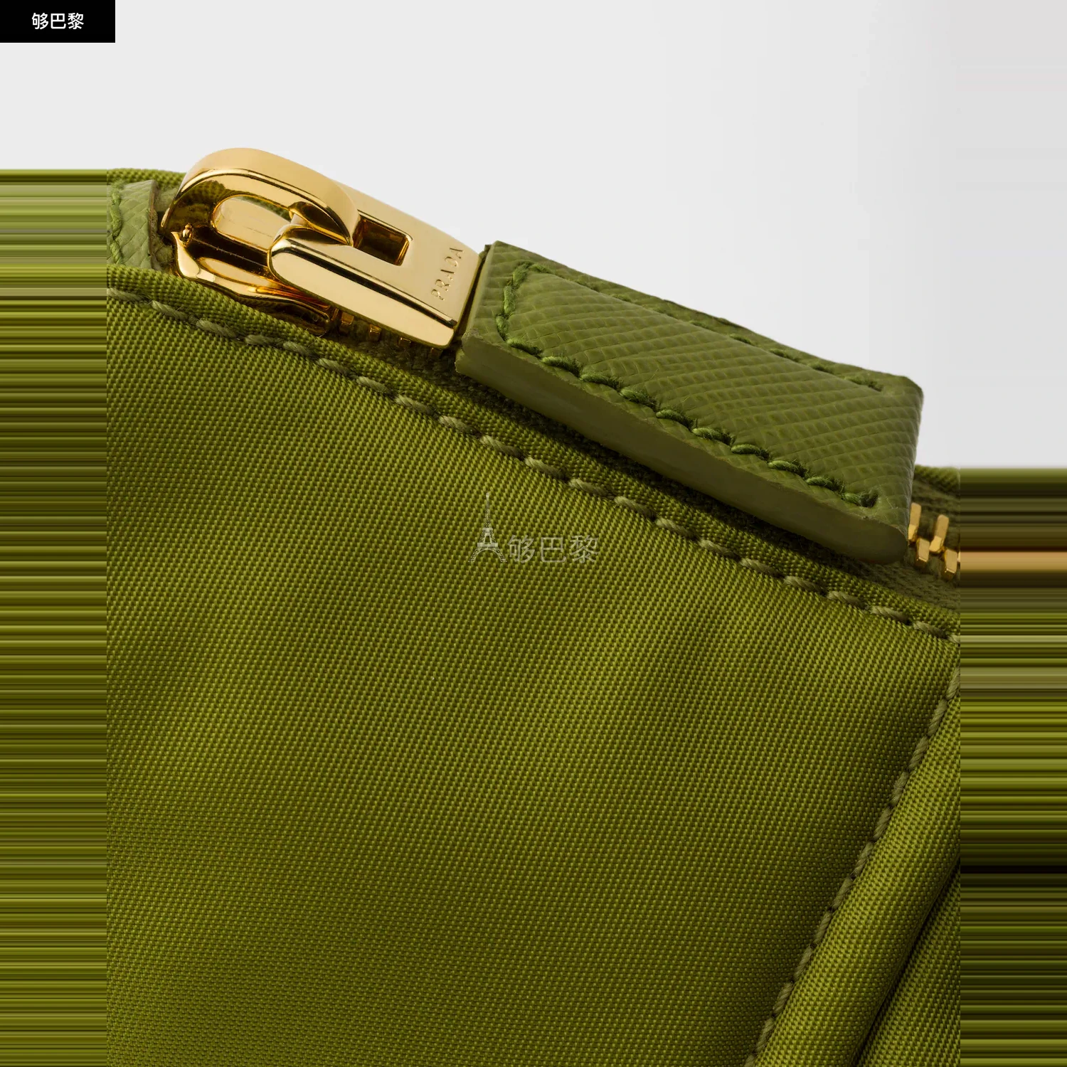 商品Prada|【预售】 普拉达 25春夏 女士 单肩包 Sac porté épaule en Re-Nylon 1BH222_R064_F077G_V_NOO,价格¥13096,第3张图片详细描述