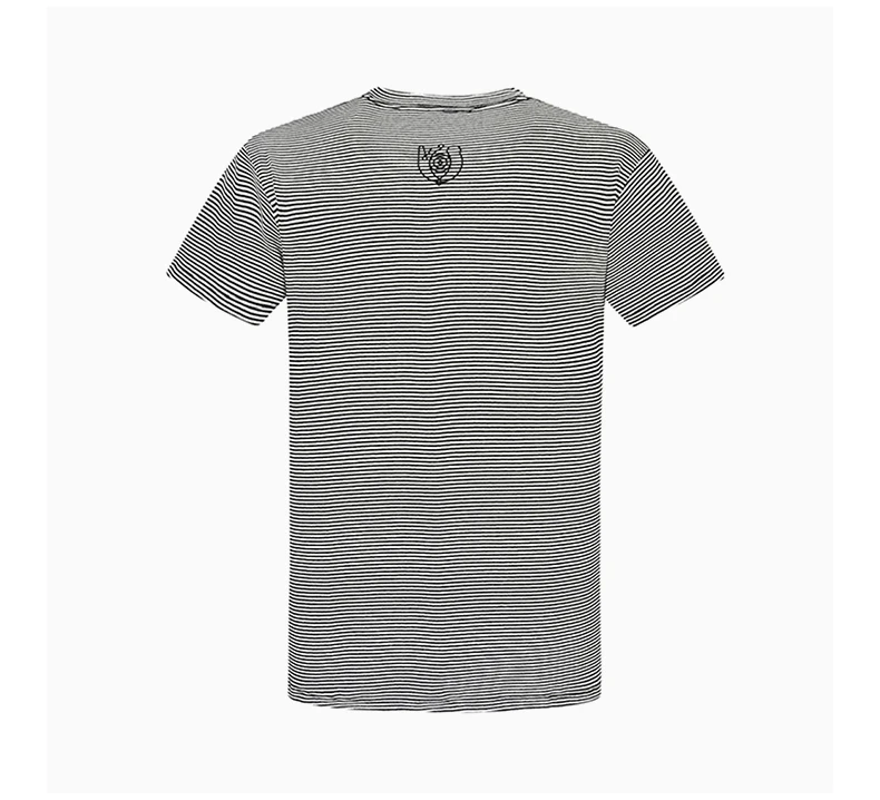 商品Loewe|LOEWE 男士黑白条纹短袖T恤 H6109570PC-1102,价格¥1745,第1张图片详细描述