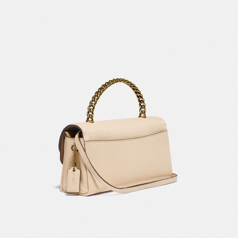 商品[国内直发] Coach|蔻驰女包新款斜挎包奢侈品女士Blair小号单肩斜挎包拼色人造革配牛皮革礼物送女友C2626 B4SB7,价格¥1240,第2张图片详细描述