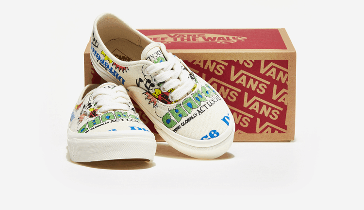 商品Vans|【Brilliant|包邮包税】万斯 AUTHENTIC 儿童  运动鞋 帆布鞋  VN0A3UIVARG (ECO THEORY) ECO POSITIVITY/NATURAL,价格¥302,第4张图片详细描述